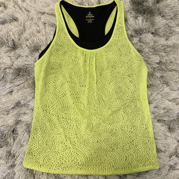 prAna❗️ Lined Active Yellow Tank - Picture 2 of 6